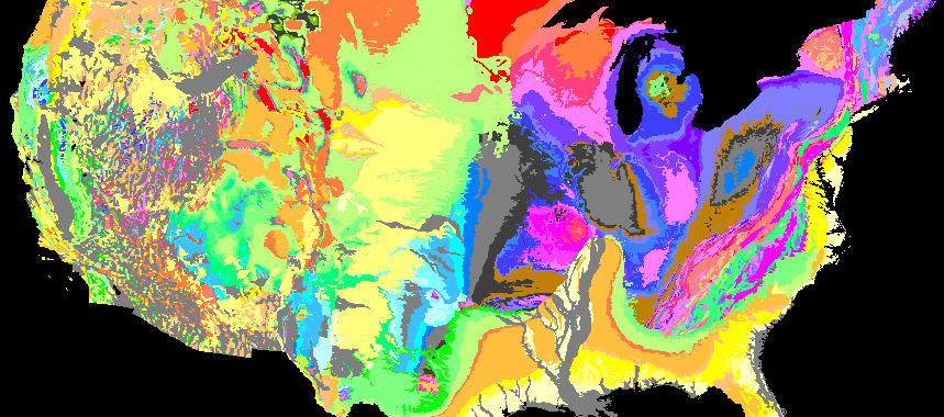 USGS Geologic Wall Maps