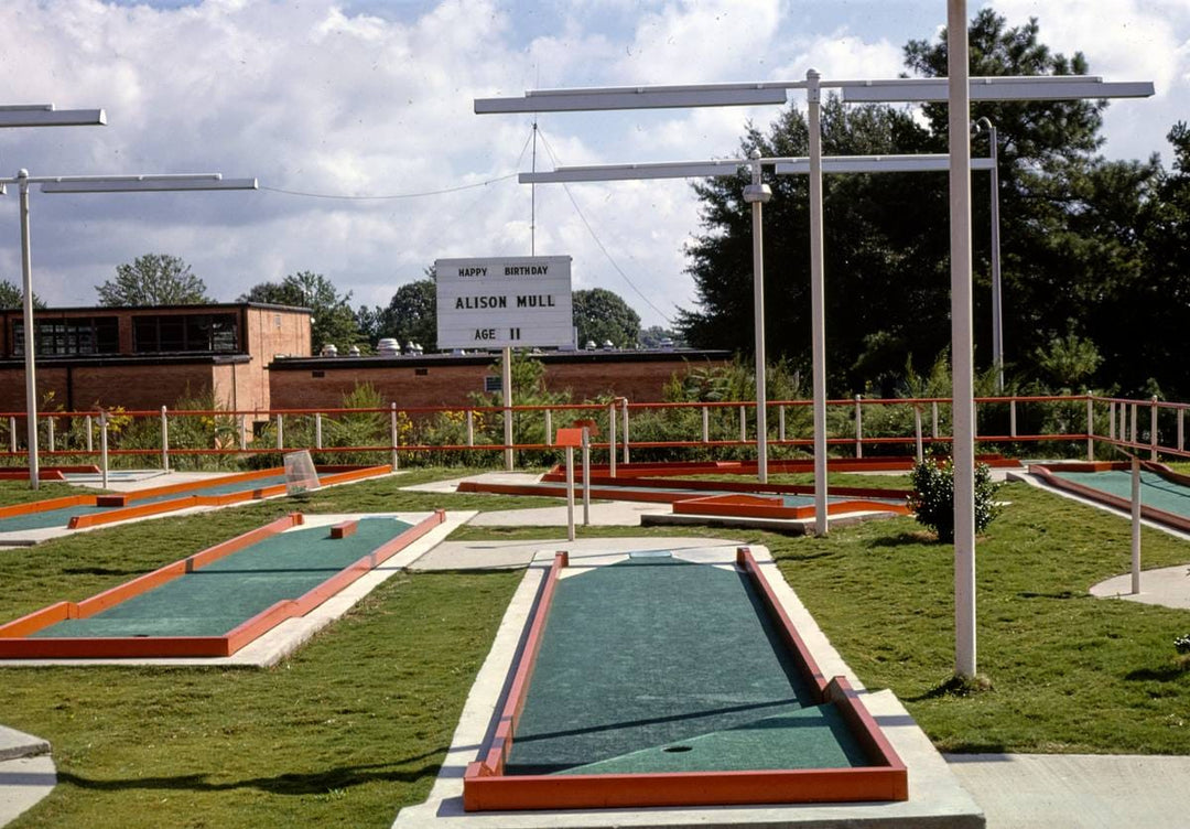 Historic Photo : 1979 Putt-Putt Mini-Golf Route 29, Spartanburg, South Carolina | Margolies | Roadside America Collection | Vintage Wall Art :