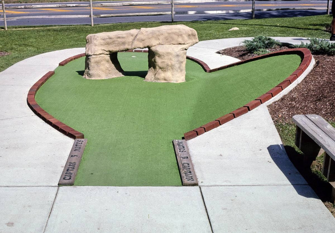 Historic Photo : 2002 Hole, Pirate's Cove Adventure Golf, Lake George, New York | Margolies | Roadside America Collection | Vintage Wall Art :