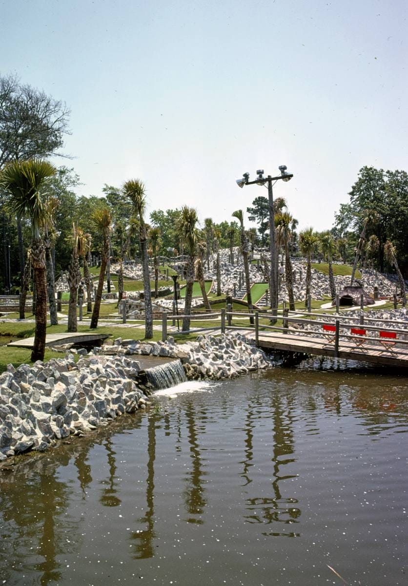 Historic Photo : 1979 Noah's ark view 3, Noah's Ark Golf, Myrtle Beach, South Carolina | Margolies | Roadside America Collection | Vintage Wall Art :