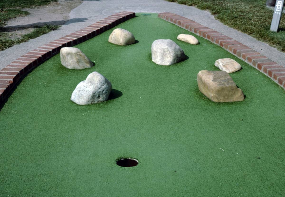 Historic Photo : 1985 Seven rocks, Jungle Golf, Virginia Beach, Virginia | Margolies | Roadside America Collection | Vintage Wall Art :