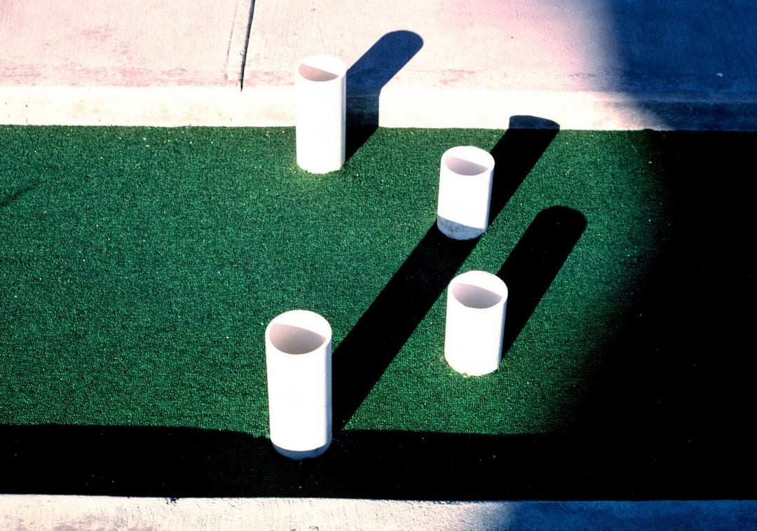 Historic Photo : 1987 PVC pipe hazard, Putter's Paradise mini golf at New Wave Park, Missoula, Montana | Margolies | Roadside America Collection | Vintage Wall Art :