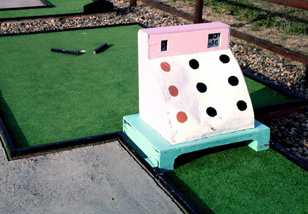 Historic Photo : 1987 Cash register, CC'S mini golf, Glendive, Montana | Margolies | Roadside America Collection | Vintage Wall Art :