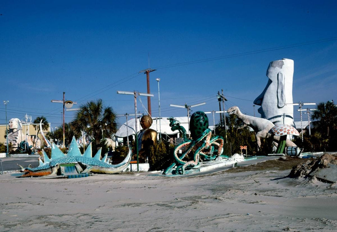 Historic Photo : 1979 Overall, Goofy Golf, Panama City Beach, Florida | Margolies | Roadside America Collection | Vintage Wall Art :