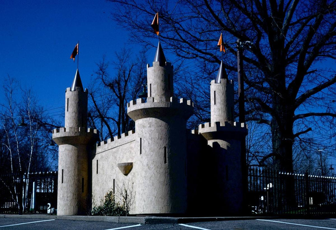 Historic Photo : 1996 Roadside castle, Garden Golf, North Belt Highway, Saint Joseph, Missouri | Margolies | Roadside America Collection | Vintage Wall Art :