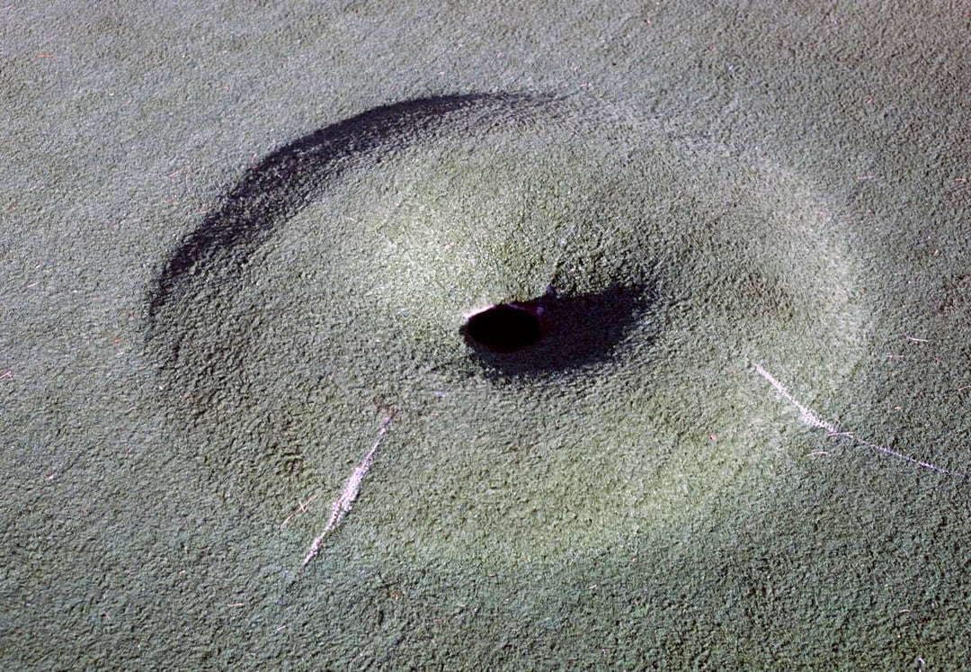 Historic Photo : 1987 Raised lip hole, mini golf a Lucy's Amusement Park, Minot, North Dakota | Margolies | Roadside America Collection | Vintage Wall Art :