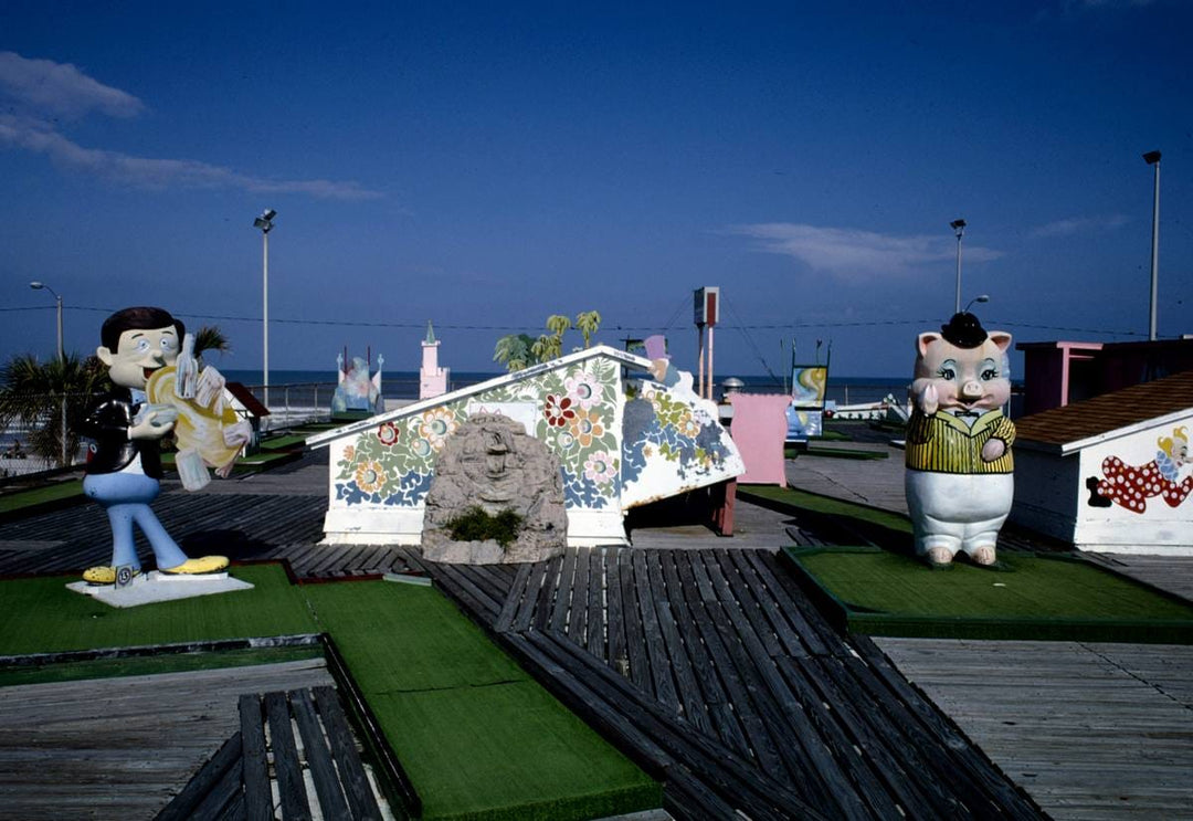 Historic Photo : 1990 Overall 2, Joyland Golf, Daytona Beach, Florida | Margolies | Roadside America Collection | Vintage Wall Art :