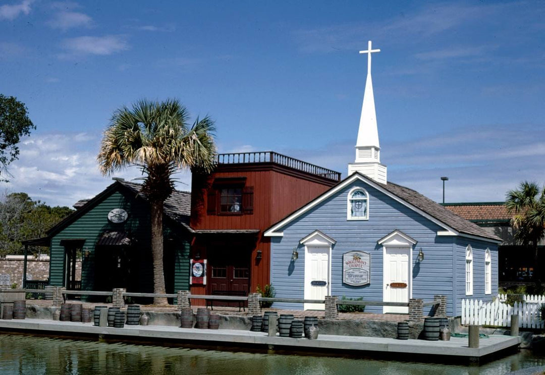 Historic Photo : 1985 Storefronts 1, Moby Dick Golf, Myrtle Beach, South Carolina | Margolies | Roadside America Collection | Vintage Wall Art :