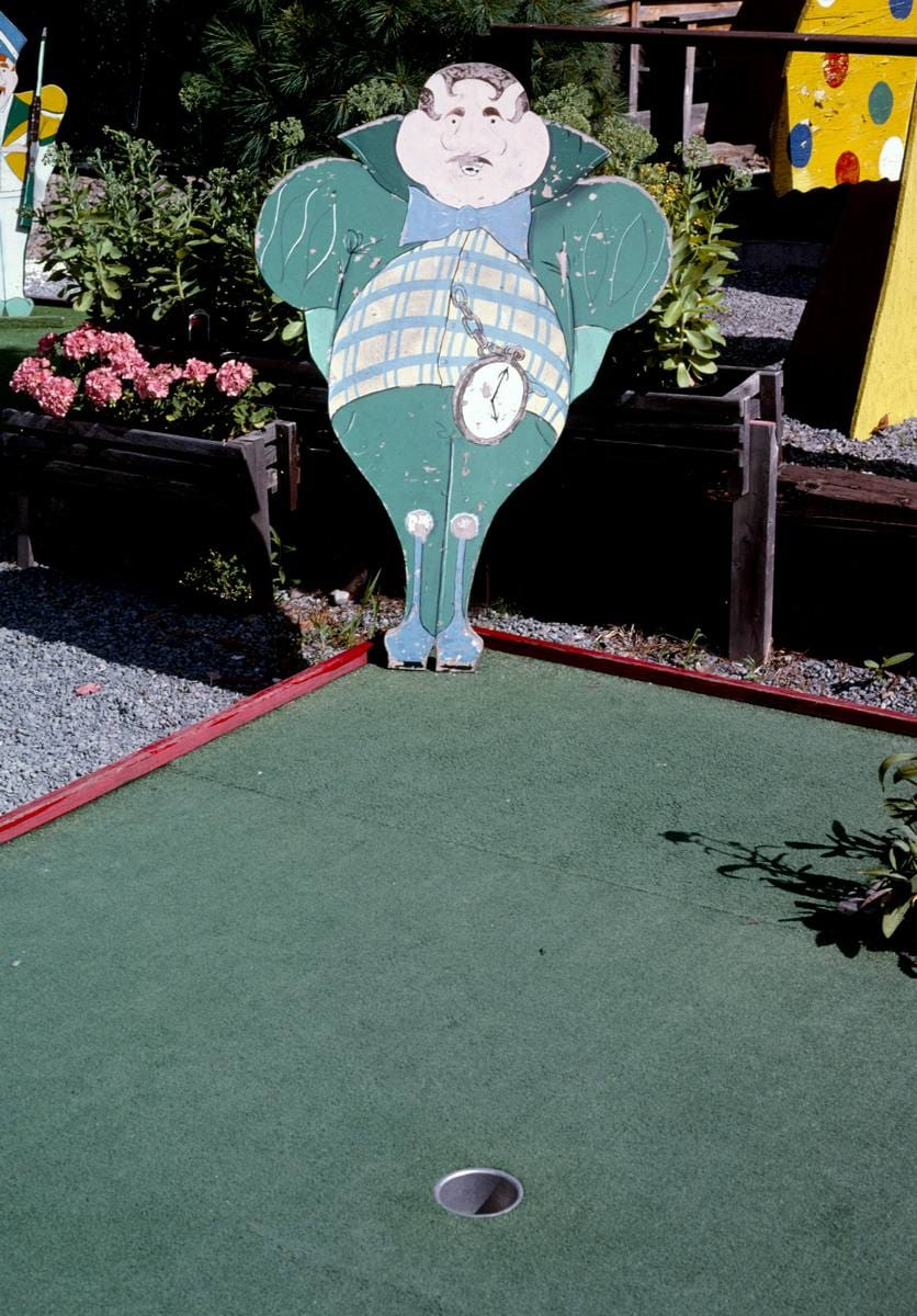 Historic Photo : 2002 Tweedle, Over the Rainbow mini golf, Old Forge, New York | Margolies | Roadside America Collection | Vintage Wall Art :