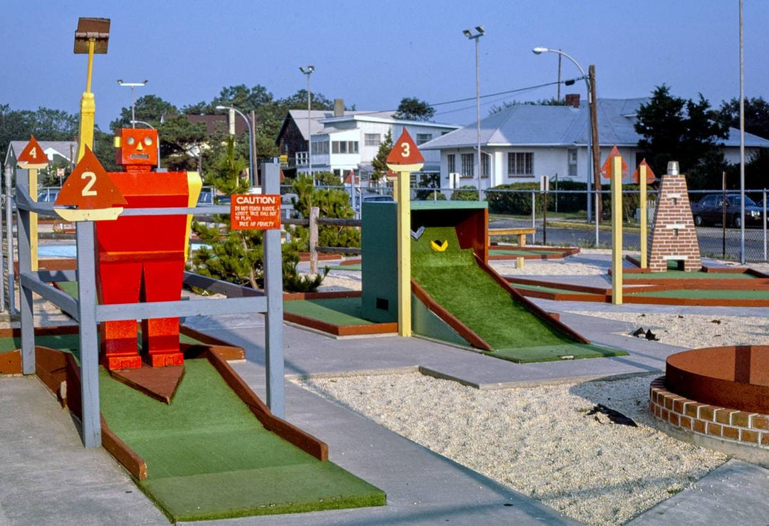 Historic Photo : 1985 Overall, Seaview Golf, Fenwick Island, Delaware | Margolies | Roadside America Collection | Vintage Wall Art :