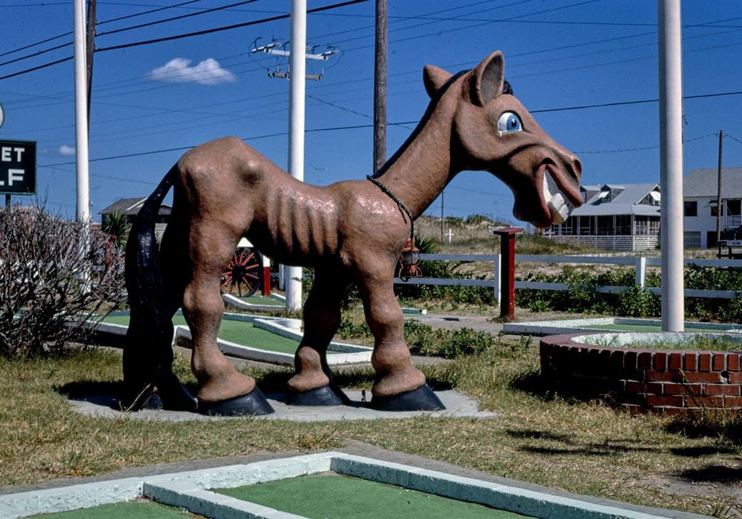 Historic Photo : 1985 Forbes Carpet Golf, Nags Head, North Carolina | Margolies | Roadside America Collection | Vintage Wall Art :