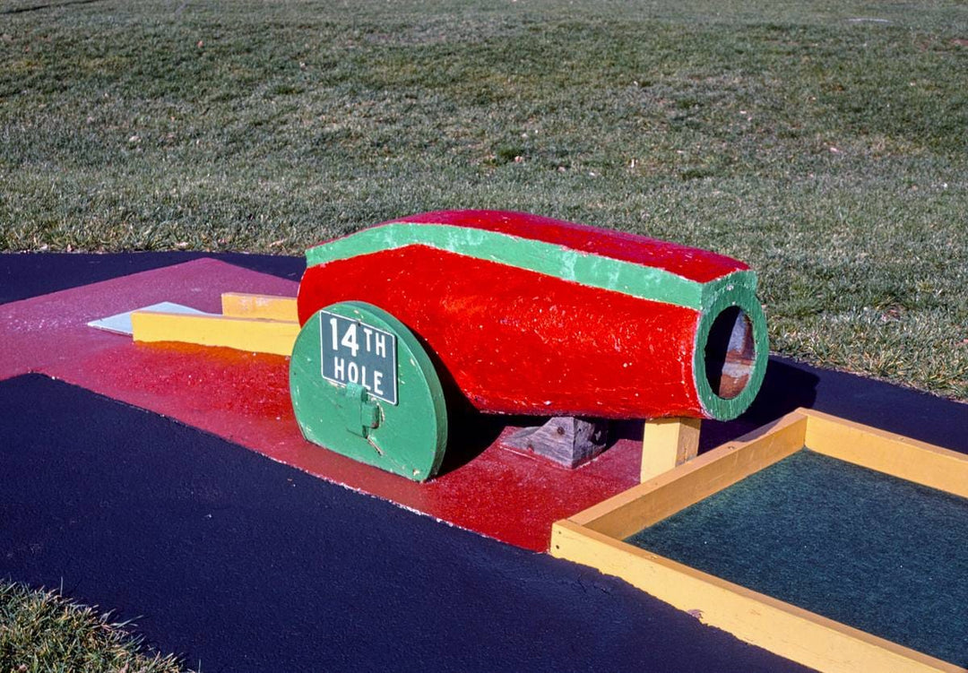 Historic Photo : 1987 Cannon, Glauca Morra mini golf, Kirkland, New York | Margolies | Roadside America Collection | Vintage Wall Art :