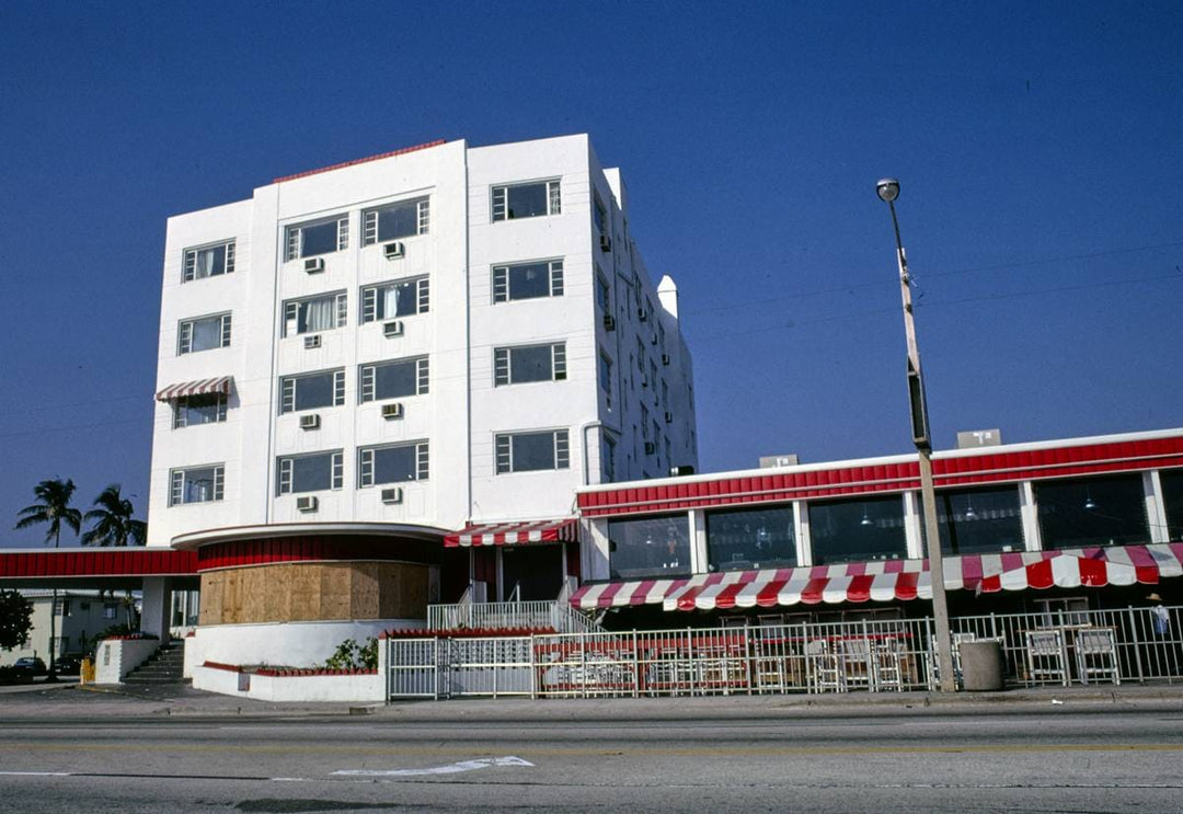 Historic Photo : 1990 Tradewinds Hotel, Fort Lauderdale Beach, Florida | Margolies | Roadside America Collection | Vintage Wall Art :