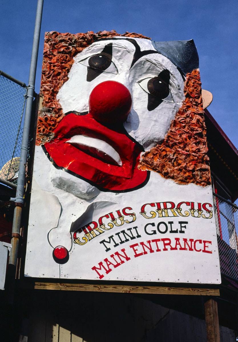 Historic Photo : 1978 Circus Circus mini golf, Seaside Heights, New Jersey | Margolies | Roadside America Collection | Vintage Wall Art :