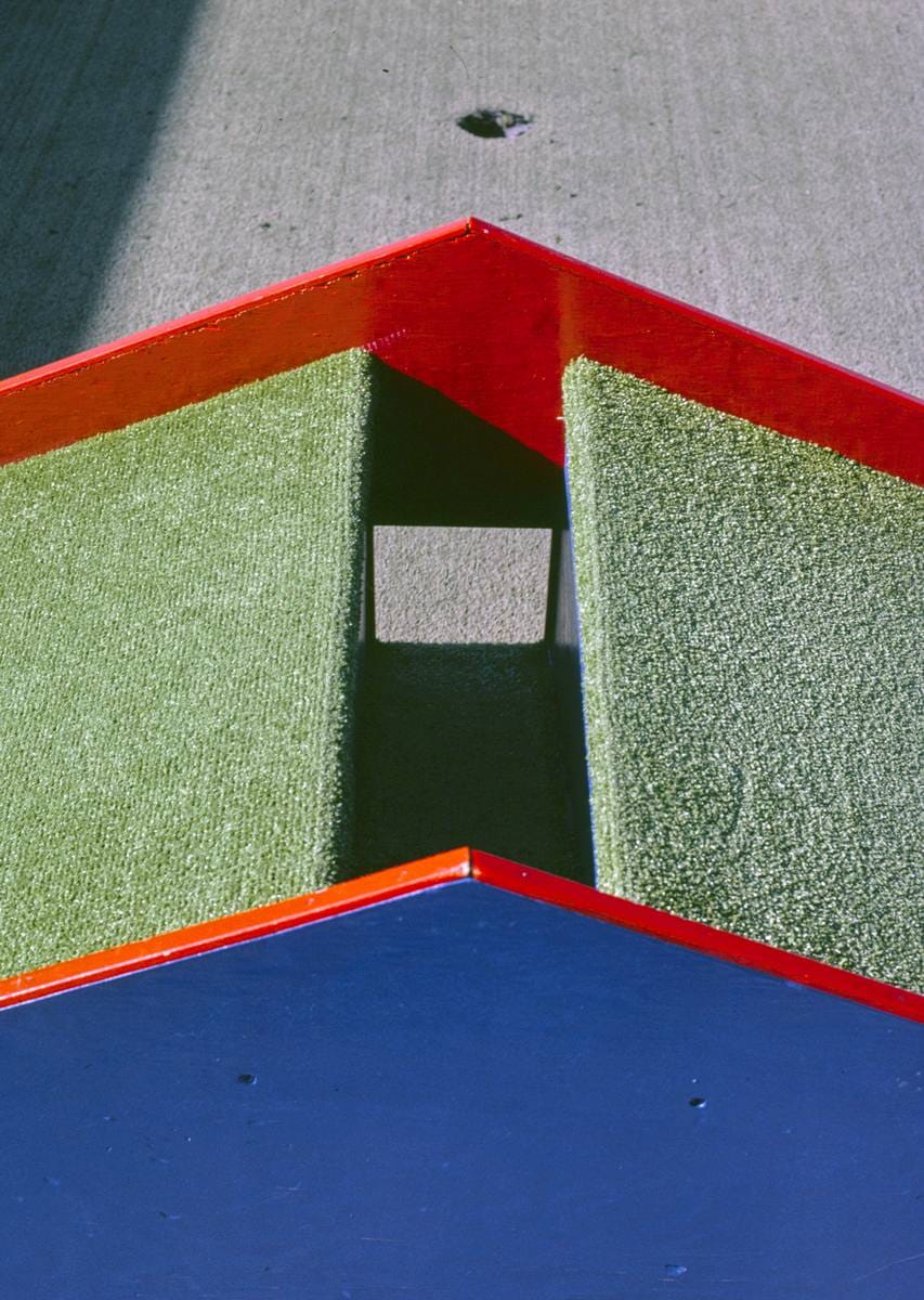 Historic Photo : 1986 Mauro's miniature golf, hole detail, Hazel Park, Michigan | Margolies | Roadside America Collection | Vintage Wall Art :