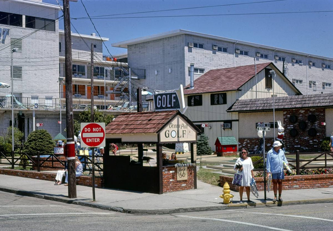 Historic Photo : 1978 Miniature golf, Cape May, New Jersey | Margolies | Roadside America Collection | Vintage Wall Art :