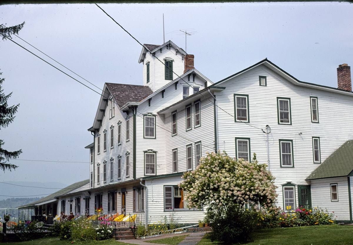 Historic Photo : 1977 Orchard Grove House, Kallithea, Hensonville, New York | Margolies | Roadside America Collection | Vintage Wall Art :