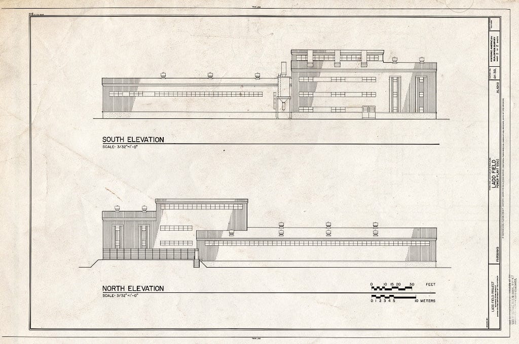 Blueprint HABS AK,6-FAIBA,1-L- (Sheet 2 of 2) - Ladd Field, Power Plant, Fort Wainwright, Fairbanks, Fairbanks North Star Borough, AK