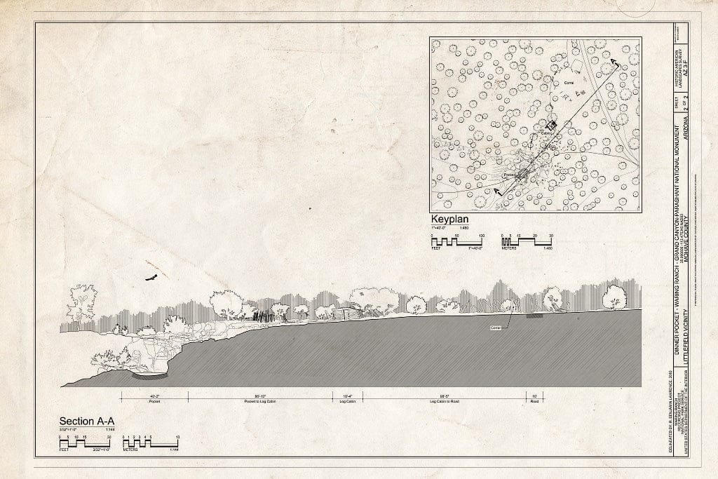 Blueprint 2. Section - Dinner Pocket, Littlefield, Mohave County, AZ