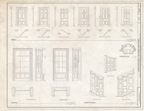 Blueprint Windows & Doors - U.S. Capitol, Old Supreme Court Chamber, Intersection of North, South, East Capitol Streets & Capitol Mall, Washington, District of Columbia, DC