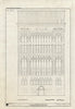 Blueprint East Elevation - Chicago Athletic Association, 12 South Michigan Avenue, Chicago, Cook County, IL