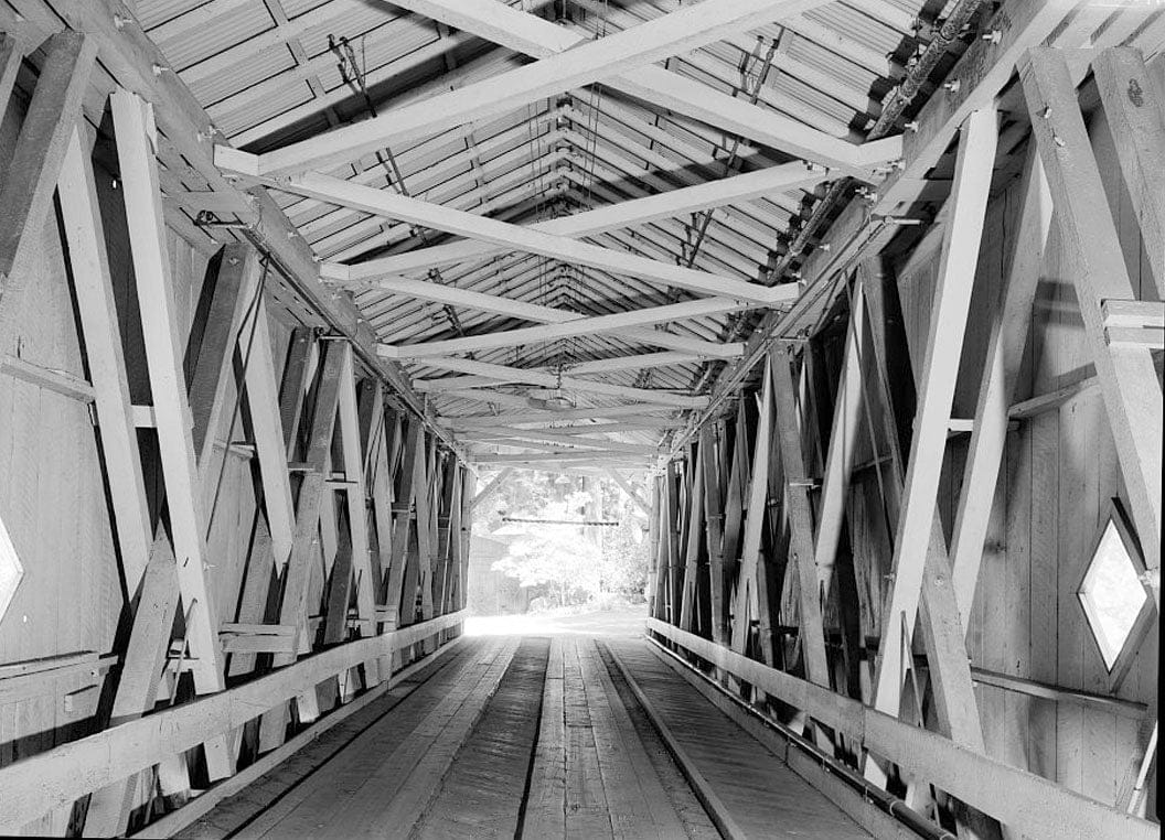 Historic Photo : Powder Works Bridge, Spanning San Lorenzo River, Keystone Way, Paradise Park, Santa Cruz, Santa Cruz County, CA 2 Photograph