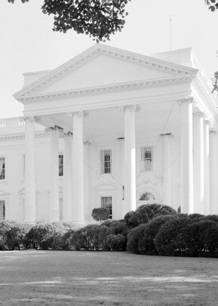 Historic Photo : White House, 1600 Pennsylvania Avenue, Northwest, Washington, District of Columbia, DC 144 Photograph