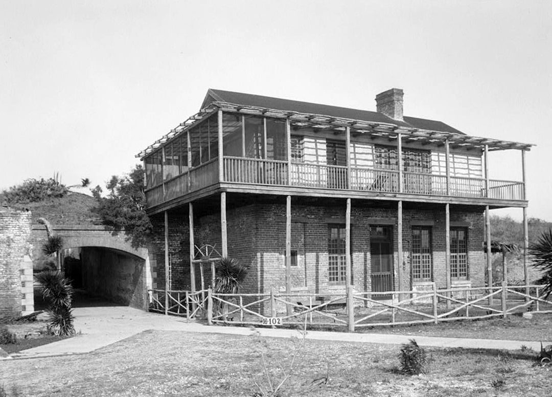 Historic Photo : Fort Gaines, Barracks, Dauphin Island, Mobile County, AL 1 Photograph