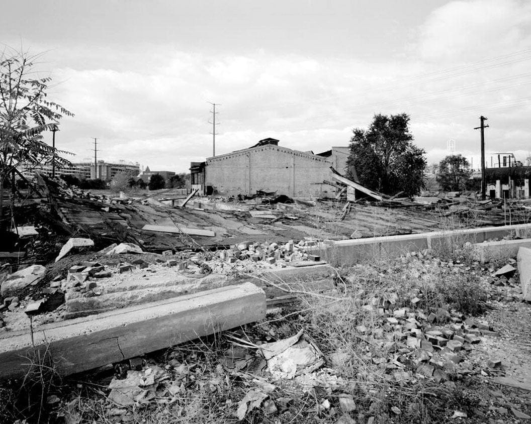 Historic Photo : Colorado & Southern Railway Denver Roundhouse Complex, Seventh Street, East of South Platte River, Denver, Denver County, CO 1 Photograph