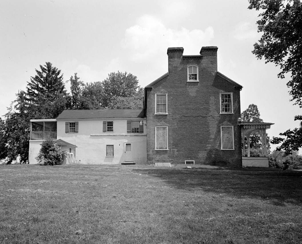 McCrone House, Rear Ell, New Castle Hundred, 1 mile South of intersection of U.S. Route 13 & Route 40, west of Route 13, New Castle, New Castle County, DE 2
