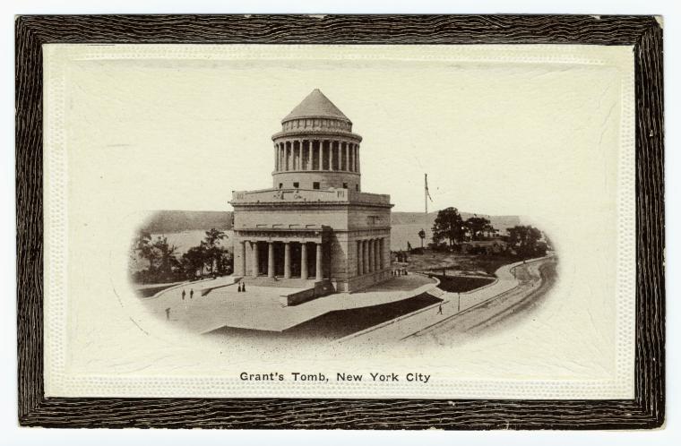 Art Print : Grant's Tomb, New York City, 1910 - Vintage Wall Art