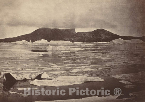 Art Print : Dunmore and Critcherson, The Arctic Regions: No. 92, 1869 - Vintage Wall Art