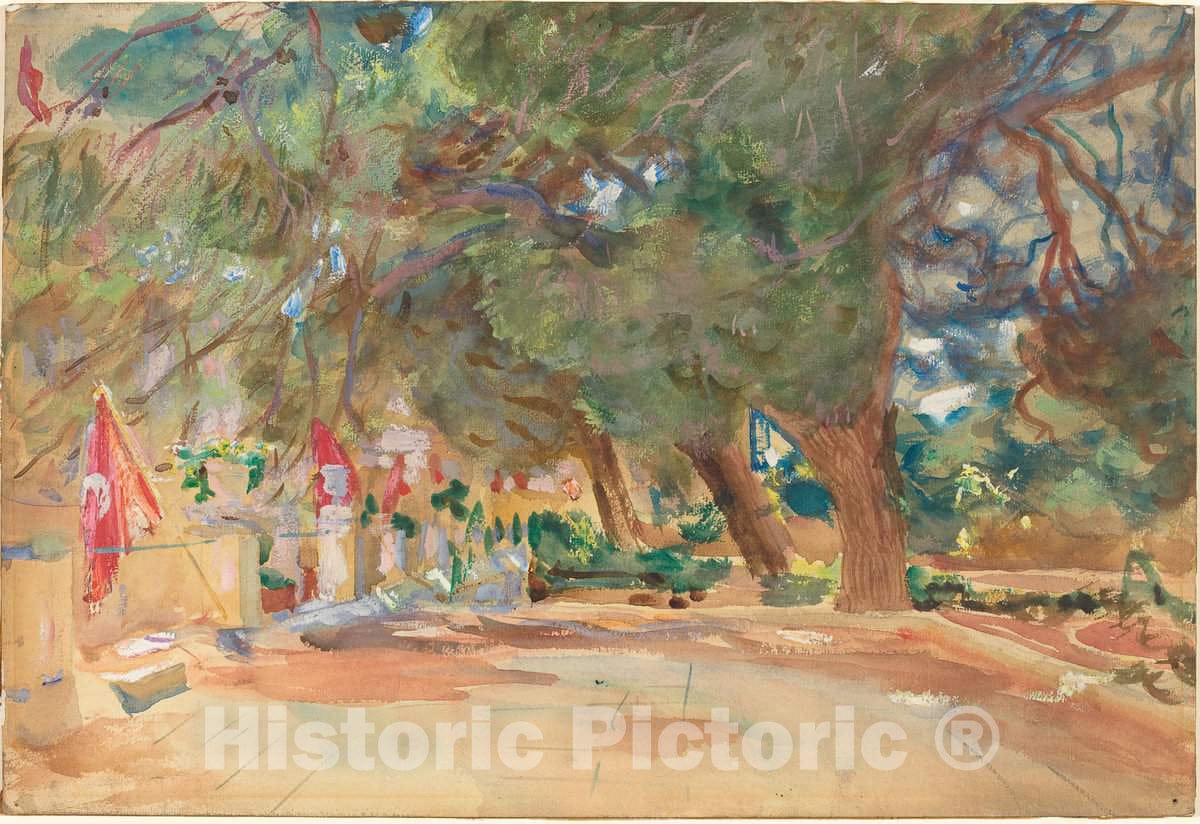 Art Print : John Singer Sargent, A War Memorial, 1918 - Vintage Wall Art