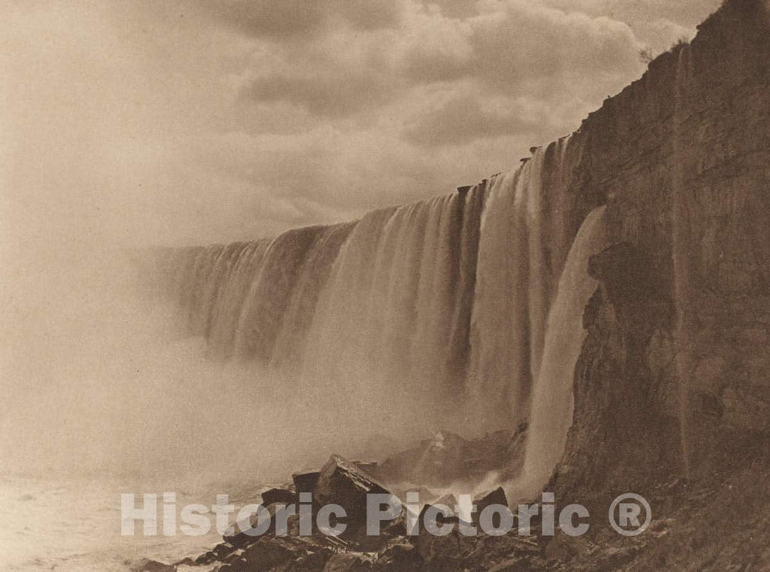 Art Print : William D. Murphy, Niagara Falls, 1899 - Vintage Wall Art