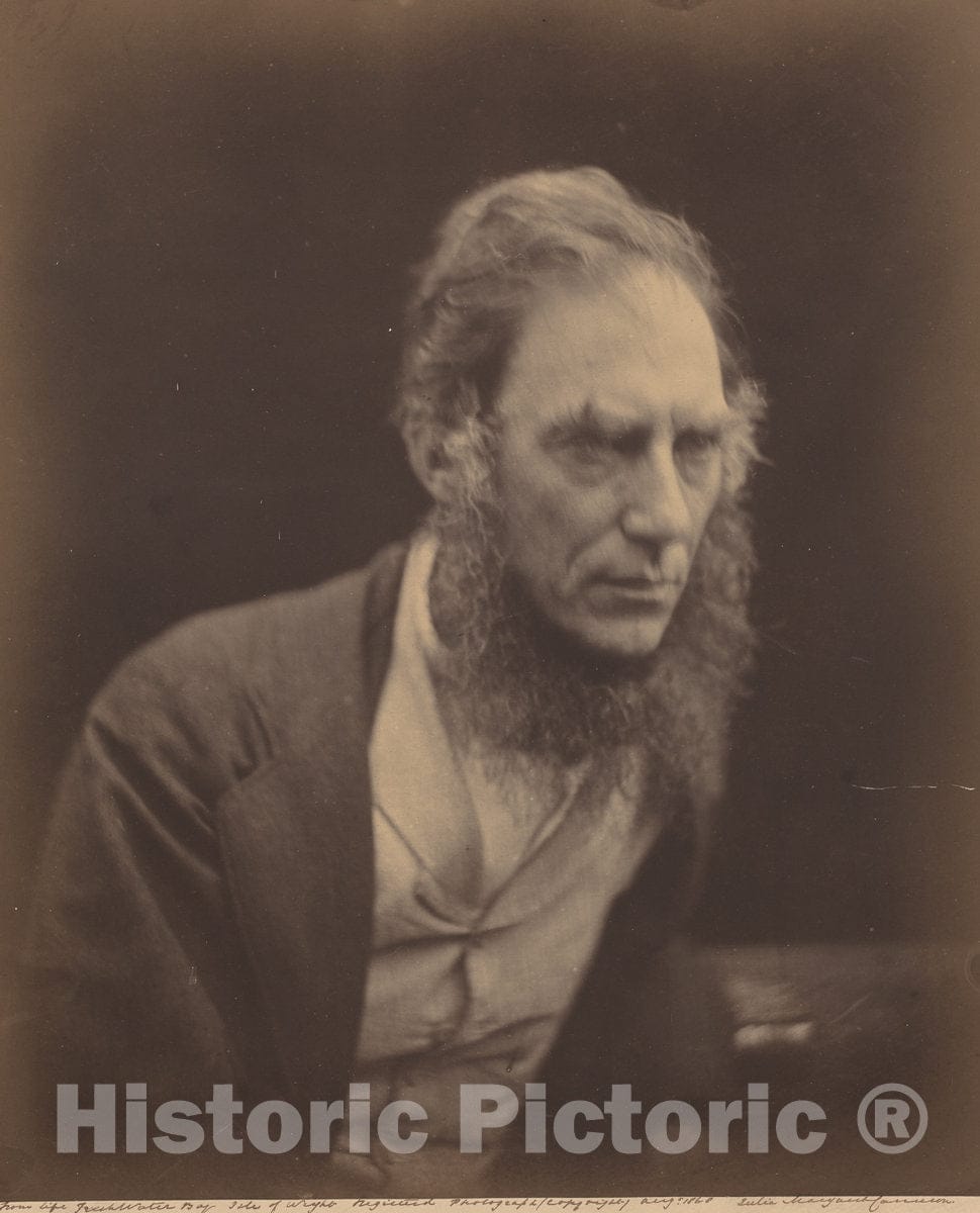 Art Print : Julia Margaret Cameron, Joseph D. Hooker, 1868 - Vintage Wall Art