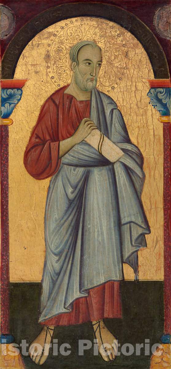 Art Print : Saint John The Evangelist, c.1275 - Vintage Wall Art