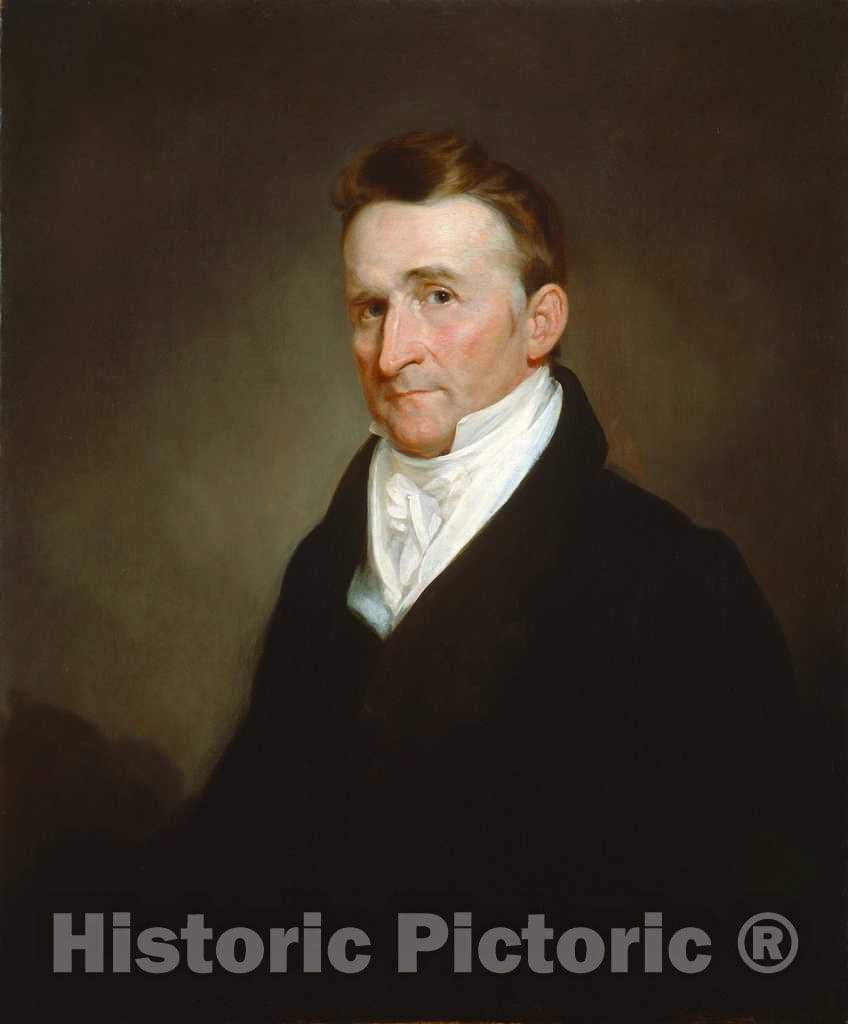 Art Print : Samuel F. B. Morse, Eliphalet Terry, c. 1824 - Vintage Wall Art