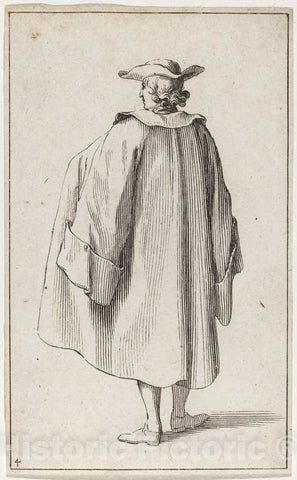 Art Print : Jacques SÃ©bastien Le Clerc, Figures Ã  la Mode, 1685 - Vintage Wall Art