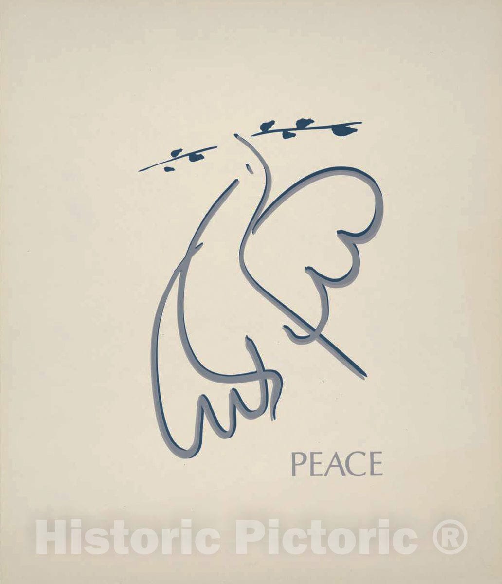 Vintage Poster -  Peace., Historic Wall Art