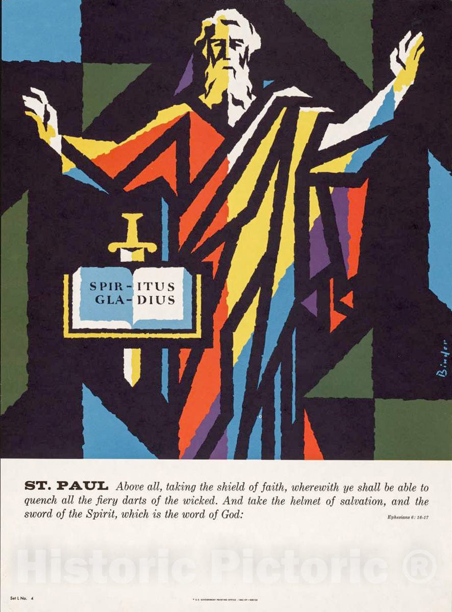 Vintage Poster -  St. Paul, Historic Wall Art