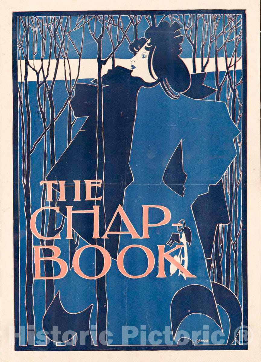 Vintage Poster -  The Chap - Book 1, Historic Wall Art