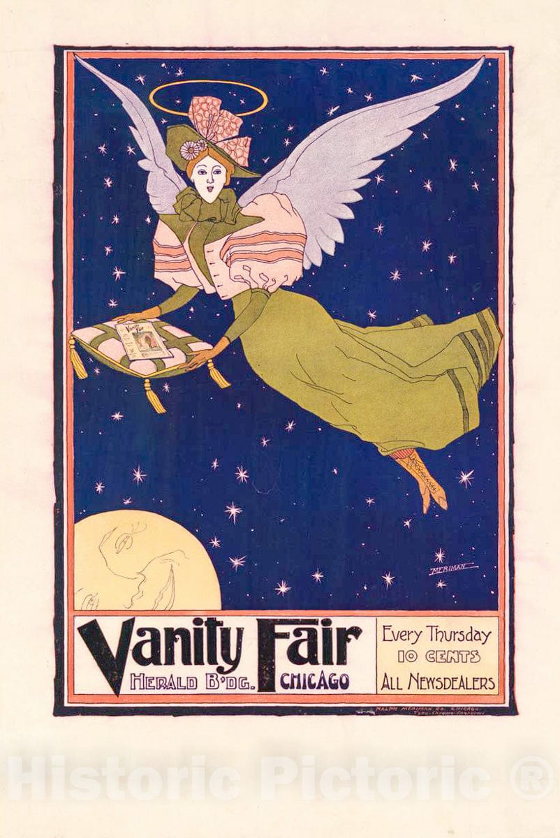 Vintage Poster -  Vanity Fair, Historic Wall Art