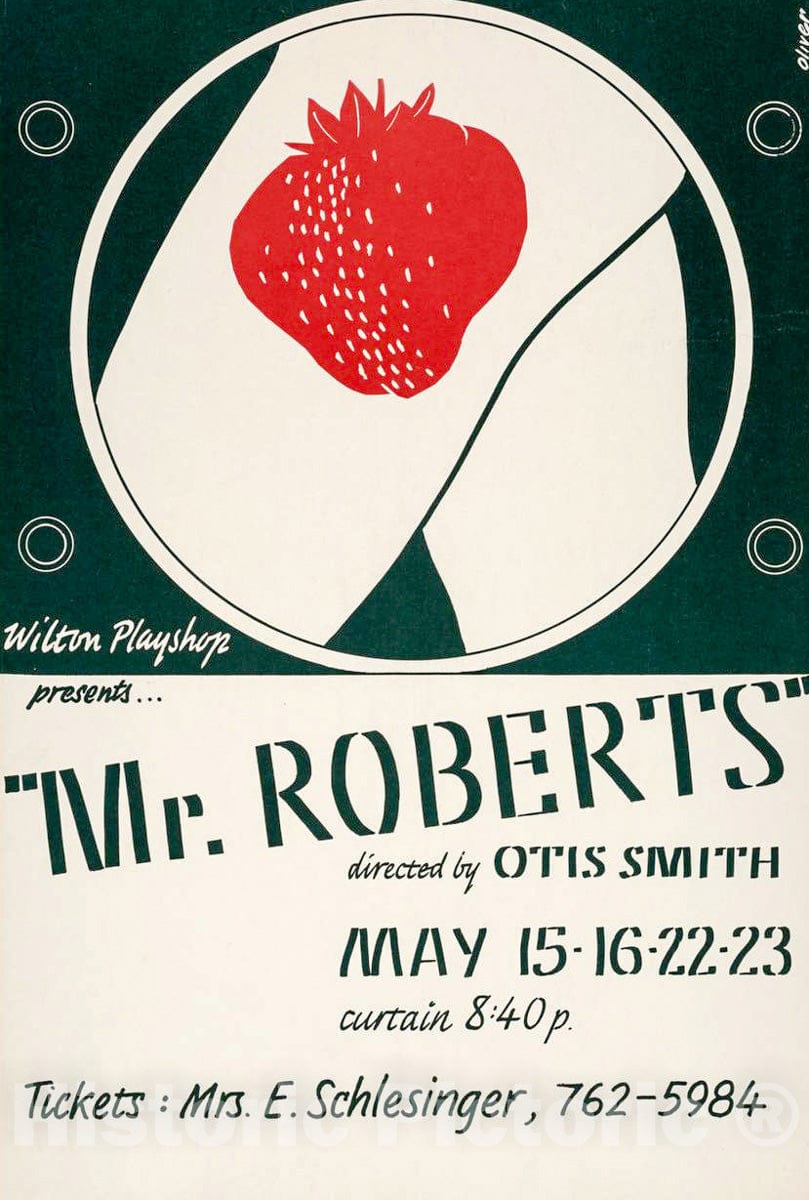 Vintage Poster - Mr. Roberts Directed by Otis Smith, Historic Wall Art