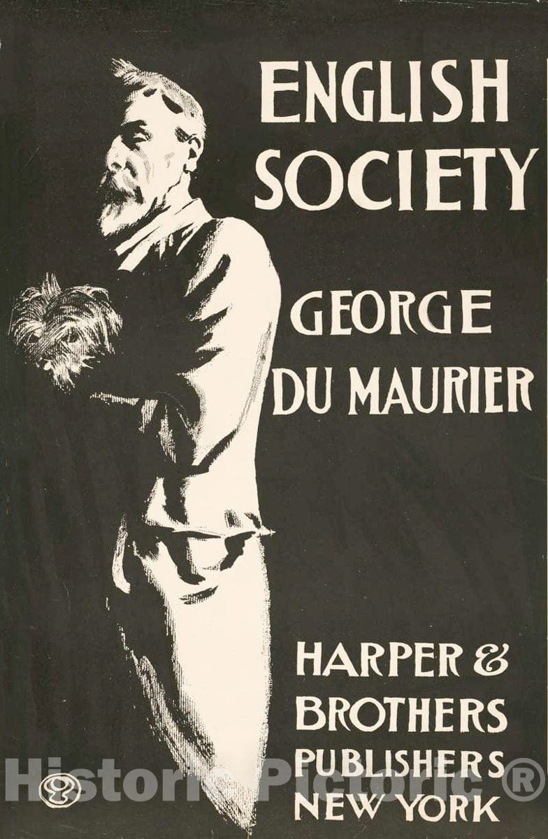 Vintage Poster -  English Society, George Du Maurier, Historic Wall Art