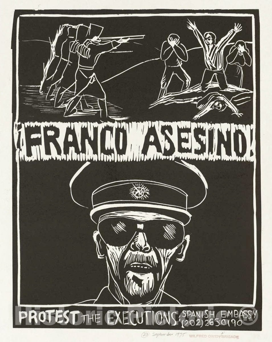 Vintage Poster -  Franco Asesino!, Historic Wall Art