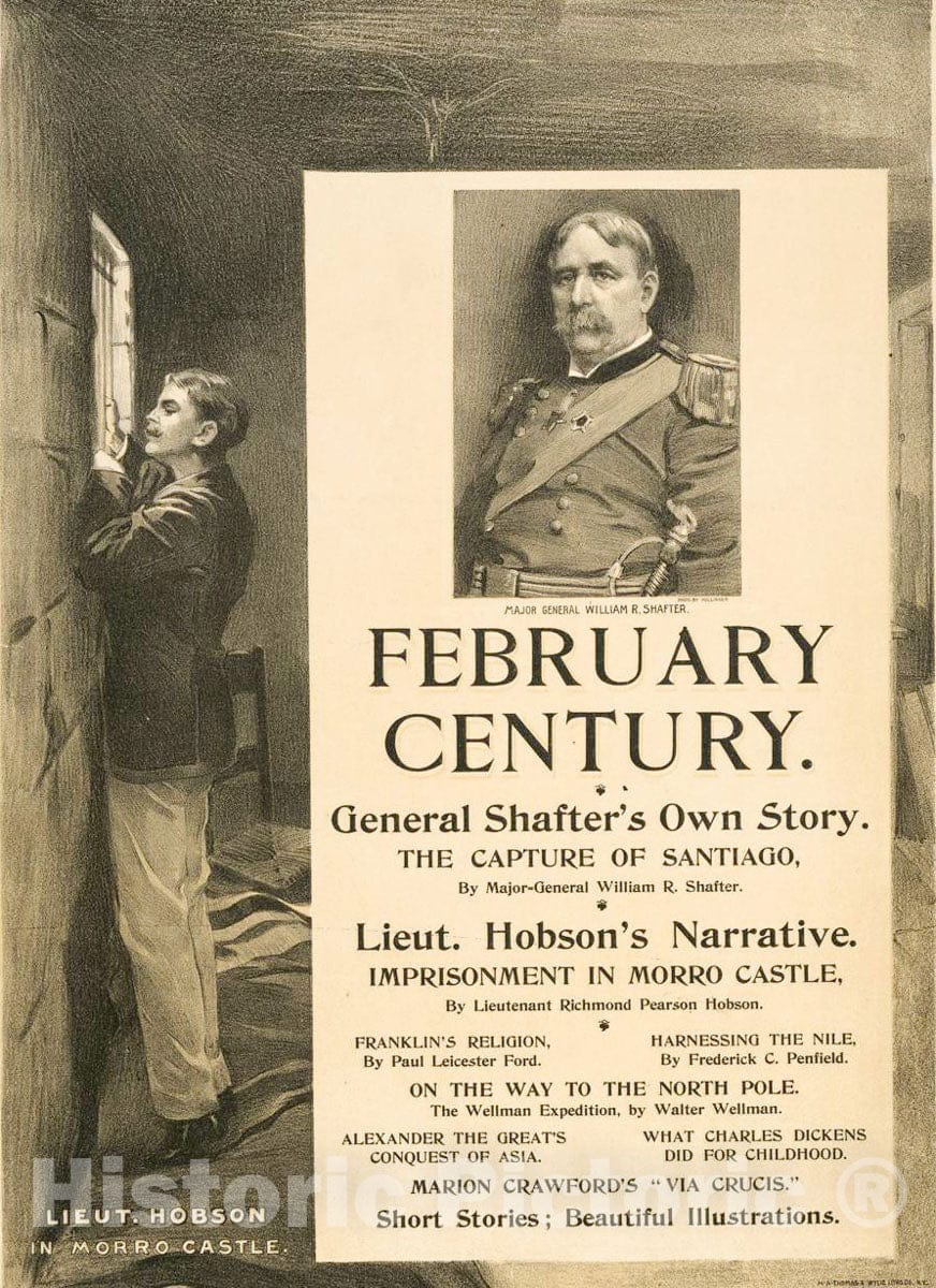 Vintage Poster -  February Century, Historic Wall Art