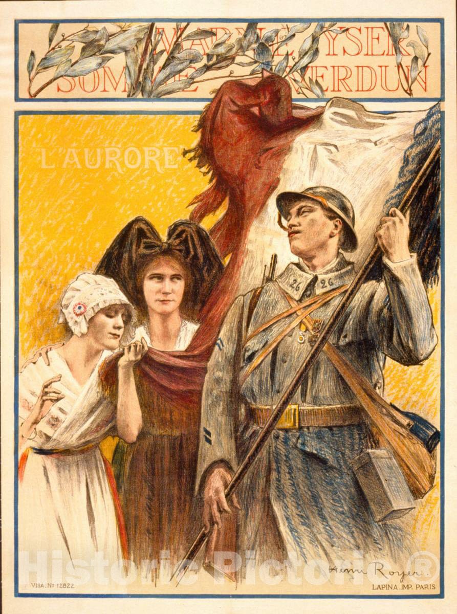 Vintage Poster -  Souscrivez Ã  l'Emprunt de la LibÃ©ration 3, Historic Wall Art