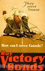 Vintage Poster - They Serve France. How can I Serve Canada? Buy Victory Bonds - Adapted from Photo by Brown Bros., Historic Wall Art