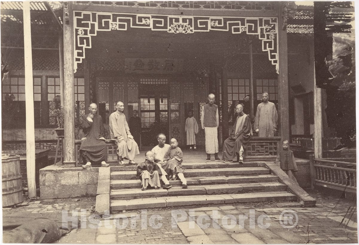 Photo Print : John Thomson - Madarin at Home : Vintage Wall Art