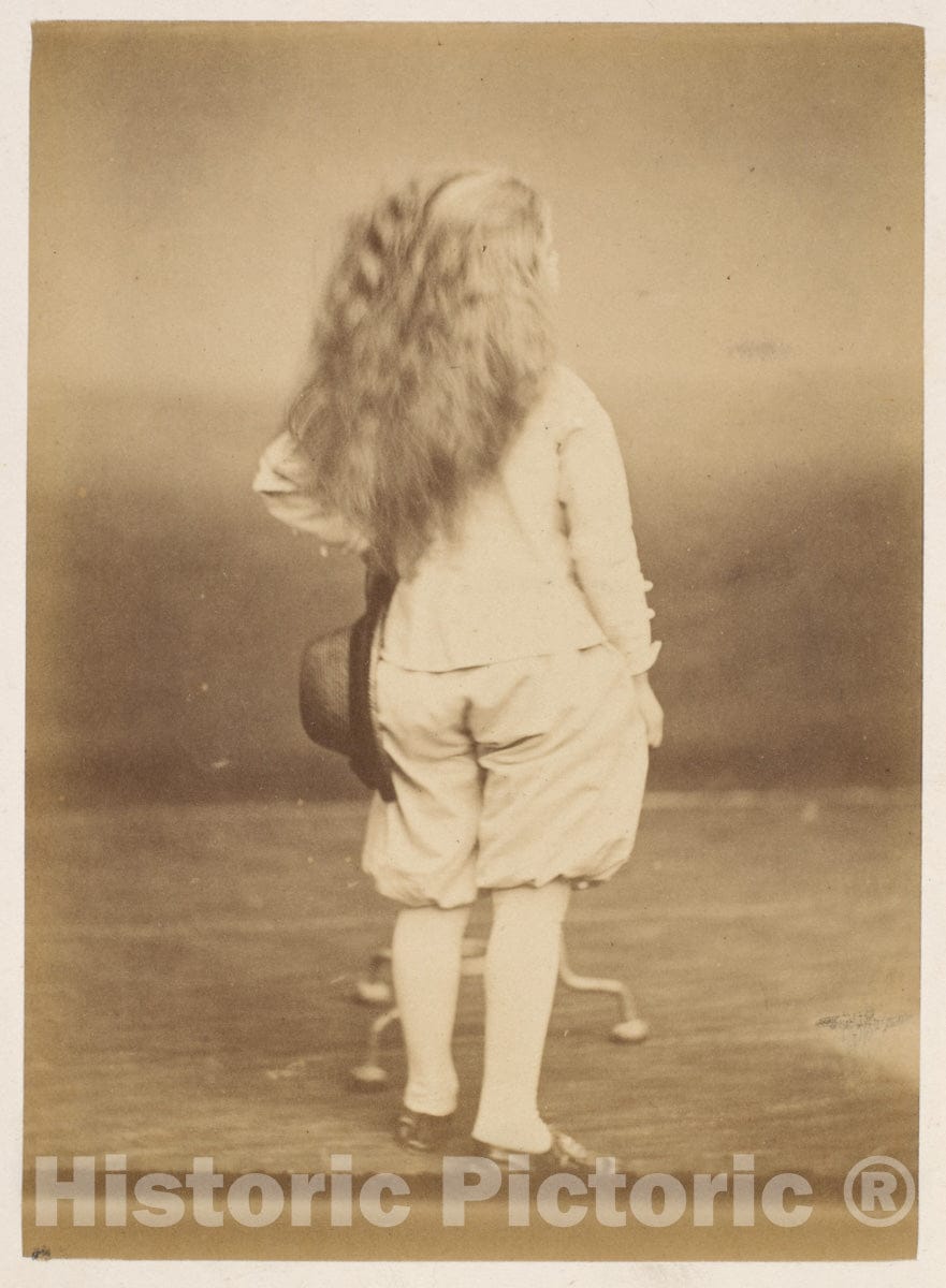 Photo Print : Pierre-Louis Pierson - L'Enfant Blanc 2 : Vintage Wall Art